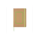 Agenda A5 cu hartie si coperta din materiale reciclate, Everestus, 20IAN1748, Verde, Hartie