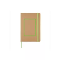   Agenda A5 cu hartie si coperta din materiale reciclate, Everestus, 20IAN1748, Verde, Hartie