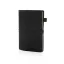 Agenda cu elastic, Everestus, 2610E18671, A5, Dictando, 15.2x22.5x1.8 cm, Poliuretan, Hartie, Negru