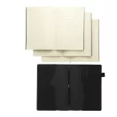 Agenda cu elastic, Everestus, 2610E18671, A5, Dictando, 15.2x22.5x1.8 cm, Poliuretan, Hartie, Negru