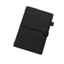 Agenda cu elastic, Everestus, 2610E18671, A5, Dictando, 15.2x22.5x1.8 cm, Poliuretan, Hartie, Negru