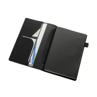   Agenda cu elastic, Everestus, 2610E18671, A5, Dictando, 15.2x22.5x1.8 cm, Poliuretan, Hartie, Negru