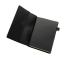 Agenda cu elastic, Everestus, 2610E18671, A5, Dictando, 15.2x22.5x1.8 cm, Poliuretan, Hartie, Negru
