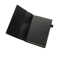   Agenda cu elastic, Everestus, 2610E18671, A5, Dictando, 15.2x22.5x1.8 cm, Poliuretan, Hartie, Negru