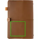 Agenda cu elastic, Everestus, 2610E18672, A5, Dictando, 15.2x22.5x1.8 cm, Poliuretan, Hartie, Maro