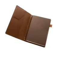   Agenda cu elastic, Everestus, 2610E18672, A5, Dictando, 15.2x22.5x1.8 cm, Poliuretan, Hartie, Maro