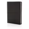 Agenda A5, 22.2x17.2x2.1 cm, XD, 20SEP0329, Poliester, Hartie, Negru