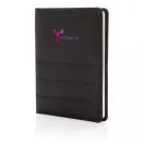 Agenda A5, 22.2x17.2x2.1 cm, XD, 20SEP0329, Poliester, Hartie, Negru