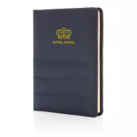   Agenda A5, 22.2x17.2x2.1 cm, XD, 20SEP0330, Poliester, Hartie, Albastru