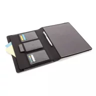   Mapa documente A4, 21MAR1410, 31.1x23.7x2 cm, Everestus, Piele, Gri