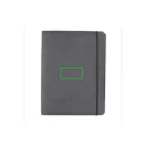 Mapa documente A4, 21MAR1410, 31.1x23.7x2 cm, Everestus, Piele, Gri