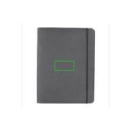   Mapa documente A4, 21MAR1410, 31.1x23.7x2 cm, Everestus, Piele, Gri