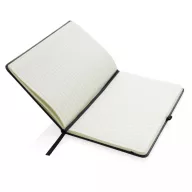   Agenda, 21MAR2128, 21x13.5x1.5 cm, 80 file, A5, Dictando, Coperta cu elastic, Everestus, Piele, Hartie, Gri