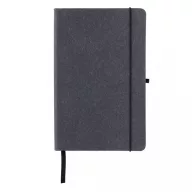   Agenda, 21MAR2128, 21x13.5x1.5 cm, 80 file, A5, Dictando, Coperta cu elastic, Everestus, Piele, Hartie, Gri