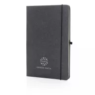   Agenda, 21MAR2128, 21x13.5x1.5 cm, 80 file, A5, Dictando, Coperta cu elastic, Everestus, Piele, Hartie, Gri