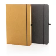   Agenda, 21MAR2128, 21x13.5x1.5 cm, 80 file, A5, Dictando, Coperta cu elastic, Everestus, Piele, Hartie, Gri