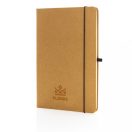 Agenda, 21MAR2127, 21x13.5x1.5 cm, 80 file, A5, Dictando, Coperta cu elastic, Everestus, Piele, Hartie, Maro