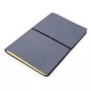 Agenda, 21MAR2122, 20.8x13x1 cm, 96 file, A5, Dictando, Coperta cu elastic, Everestus, Poliuretan, Hartie, Albastru