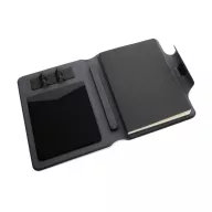   Agenda A5 cu incarcare wireless 10W, XD, 21OCT1104, 18 x 3 x 22.5 cm, Poliuretan, Negru