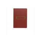 Agenda A5, Dictando, 2401E16100, Everestus, 21.3x14.2x1.2 cm, Hartie, Rosu