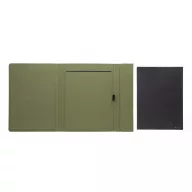 Mapa A4, XD, 18SEP2629, 31.5x24x2.5 cm, Rpet, Hartie, Verde