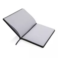   Agenda, Everestus, 42FEB231427, A5, Dictando, Coperta standard, 80 file, 21.3x14.2x1.5 cm, Poliester, Hartie, Negru