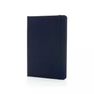   Agenda, Everestus, 42FEB231430, A5, Dictando, Coperta standard, 80 file, 21.3x14.2x1.5 cm, Poliester, Hartie, Albastru Navy