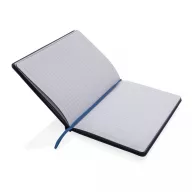   Agenda, Everestus, 42FEB231430, A5, Dictando, Coperta standard, 80 file, 21.3x14.2x1.5 cm, Poliester, Hartie, Albastru Navy