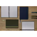 Agenda, Everestus, 42FEB231430, A5, Dictando, Coperta standard, 80 file, 21.3x14.2x1.5 cm, Poliester, Hartie, Albastru Navy
