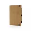 Agenda + Pix, Everestus, 42FEB231424, A5, Dictando, Coperta standard, 70 file, 21x13x1.3 cm, Bambus, Hartie, Maro