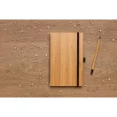 Agenda + Pix, Everestus, 42FEB231424, A5, Dictando, Coperta standard, 70 file, 21x13x1.3 cm, Bambus, Hartie, Maro