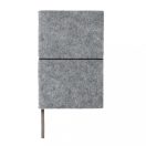 Agenda, Everestus, 42FEB231426, A5, Dictando, Coperta standard, 80 file, 21x13.5x1.2 cm, Pasla, Hartie, Gri