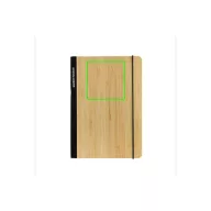   Agenda A5, Dictando, 2401E16371, Everestus, 20x14x1.6 cm, Bambus, Negru