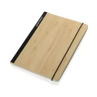   Agenda A5, Dictando, 2401E16371, Everestus, 20x14x1.6 cm, Bambus, Negru