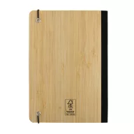   Agenda A5, Dictando, 2401E16371, Everestus, 20x14x1.6 cm, Bambus, Negru