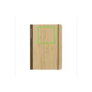 Agenda A5, Dictando, 2401E16372, Everestus, 20x14x1.6 cm, Bambus, Maro