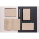 Agenda A5, Dictando, 2401E16392, Everestus, 20x14x1 cm, Trestie de zahar, Albastru