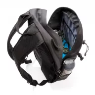   Rucsac outdoor cu buzunare laterale mesh, Swiss Peak, OR, poliester 600D si 1680D, negru