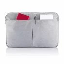 Geanta Laptop 15 inch, pvc free, Everestus, LP, poliester 600D, gri