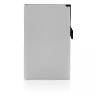   Portcard securizat RFID, maxim 6-10 carduri, Everestus, 20IAN094, Aluminiu, ABS, Argintiu