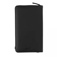   Portofel de calatorie RFID, Swiss Peak, 18SEP2918, 22.7x13.9x2 cm, Poliuretan, Negru