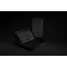 Portofel de calatorie RFID, Swiss Peak, 18SEP2918, 22.7x13.9x2 cm, Poliuretan, Negru