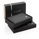 Portcard securizat RFID pentru 8 carduri, anti-frauda, Swiss Peak, RD, pu, negru, 70x103x3 mm