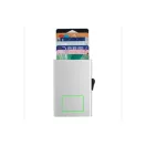 Portcard securizat RFID, Everestus, RD, aluminiu, argintiu, 8x64x95 mm