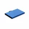 Portcard securizat RFID, Everestus, JU004, aluminiu, albastru