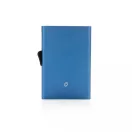 Portcard securizat RFID, Everestus, JU004, aluminiu, albastru