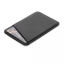 Portcard magnetic, 21MAR1362, 6.5x9.5x0.3 cm, Everestus, Poliuretan, Negru