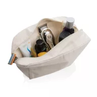   Geanta cosmetice, Everestus, 42FEB232110, 27x11x15 cm, Bumbac, Alb