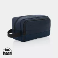   Geanta cosmetice, 2401E16125, XD, 24x9x13.5 cm, rPET, Albastru navy