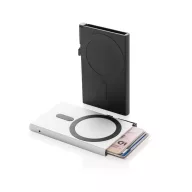   Portcard magnetic RFID, Everestus, 2601E14740, 9.6x6.2x0.8 cm, Aluminiu, ABS, Negru